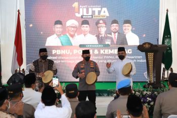 Menag menegaskan vaksinasi booster ikhtiar ciptakan mudik sehat-aman
