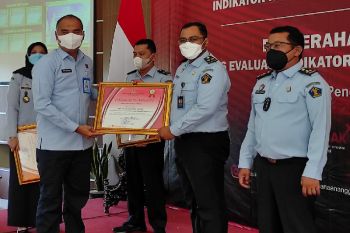 Kanwil Kemenkumham Jateng raih penghargaan terbaik IKPA