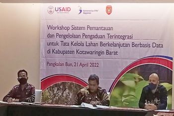 Optimalkan tata kelola lahan berkelanjutan, Pemkab Kobar didukung NGO