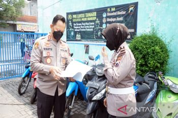 Berikut data puluhan sepeda motor tak bertuan di Polres Sukoharjo