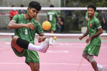 Sepak Takraw Kuadran Indonesia Raih Perak Usai Takluk di Laga Puncak.