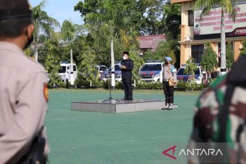 Wabup pimpin apel gelar pasukan operasi ketupat 2022 di Siak