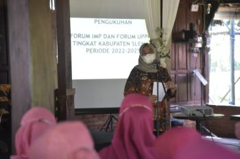 Bupati Sleman mengukuhkan Forkom IMP dan Fokuss