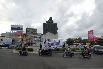 Peringati hari bumi, komunitas di Bengkulu gelar aksi solidaritas