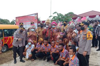 Kapolda Papua:Gedung baru Mapolsek Yendidori untuk layani masyarakat