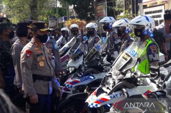 Polda Jateng terjunkan 11.750 personel amankan arus mudik Lebaran