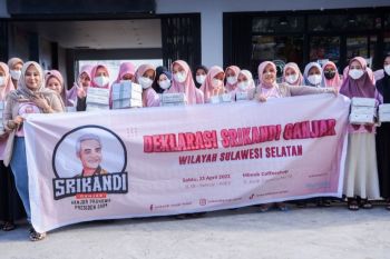 Srikandi Sulsel dukung Ganjar Pranowo maju Capres pada Pilpres 2024