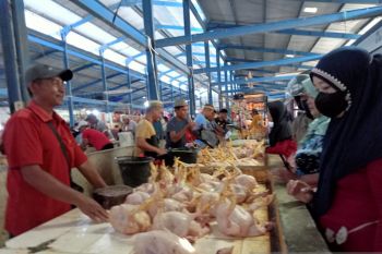 Harga barang kebutuhan pokok bergerak naik jelang Lebaran