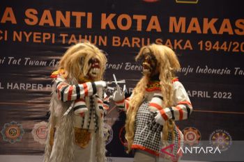 Umat Hindu di Kota Makassar gelar Dharma Santi perkuat silaturahim