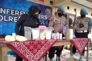 Polisi amankan tujuh orang rakit petasan di Bantul