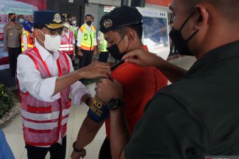 Menhub hadiri apel angkutan Lebaran di Bandara Soetta