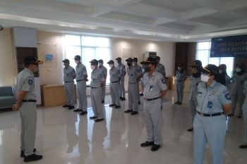 Jasa Raharja gelar apel PAM Lebaran 2022 serentak di seluruh Indonesia