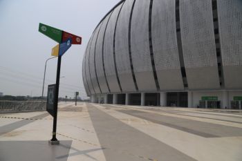 Warga tak dilarang swafoto usai Shalat Idul Fitri di JIS