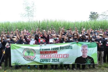 Petani Tebu Bersatu se-Jateng dukung Ganjar maju Pilres 2024