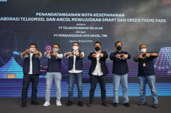 Ancol dan Telkomsel jalin kolaborasi guna tingkatkan jumlah pengunjung
