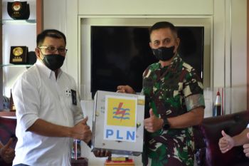 Pangdam XIII/Merdeka terima kunjungan GM PLN Suluttenggo