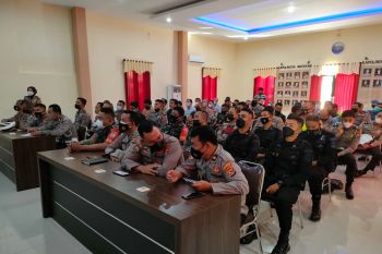 Siap amankan Lebaran, Polresta Mataram gelar Lat Pra Ops Ketupat Rinjani-2022
