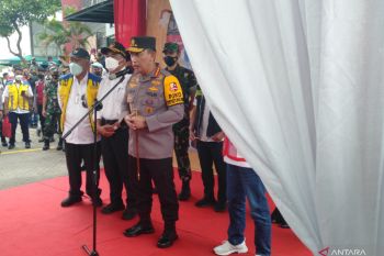 Kapolri mengimbau masyarakat yang punya kesempatan bisa mudik lebih cepat