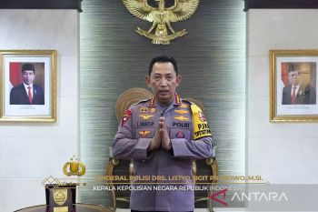 Kapolri tegaskan komitmen beri layanan mudik aman lancar dan sehat