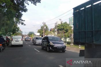 Arus lalu lintas di Solo mulai meningkat