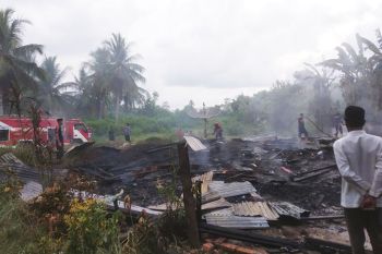 Rumah jamaah suluk terbakar
