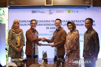 PLN-BNI jalin kolaborasi dalam penyediaan SPKLU