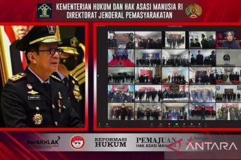 Hari Bakti Permasyarakatan ke-58, Menkumham: Usia matang dan sarat pengalaman