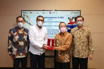 Dukung mudik, Subholding Gas Pertamina salurkan Gaslink di jalan tol