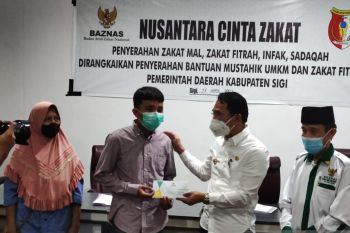 Bupati Sigi berharap dana zakat  bantu berdayakan ekonomi masyarakat