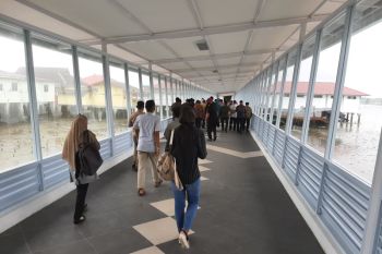 Pemudik di Pelabuhan SBP Tanjungpinang sudah mencapai 20 ribu orang