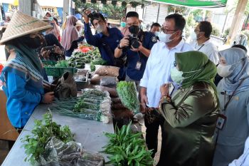 Kementerian Pertanian gelar pasar tani kawal ketersediaan pangan di Kepri
