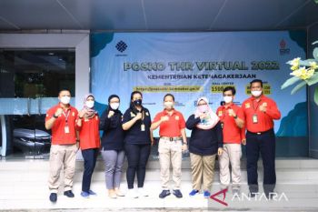 Kemnaker lakukan kunjungan lapangan pantau pelaksanaan THR 2022