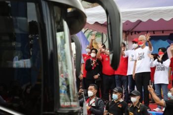 5.748 peserta  Program Mudik Gratis menuju Jawa Tengah