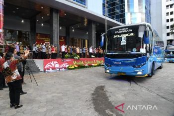 Kemenkumham gelar Mudik Bareng sambut Lebaran 2022