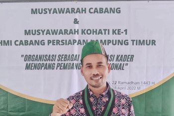 Muklasin terpilih sebagai Formatur Ketum HMI Cabang Persiapan Lampung Timur