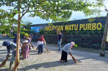 Aksi bersih-bersih massal destinasi wisata di Sleman berlanjut