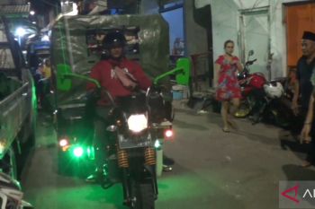 Nekat, pemudik asal Ancol kemudikan gerobak motor ke Jawa Tengah