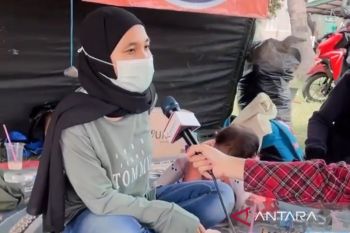 Cerita Eka, mudik perdana bawa anak naik motor Cikarang-Cilacap