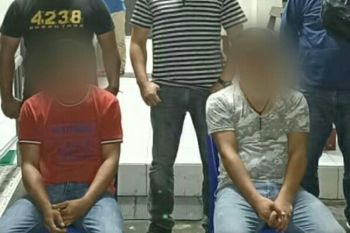 Polres Tomohon ringkus dua pria lakukan penganiayaan
