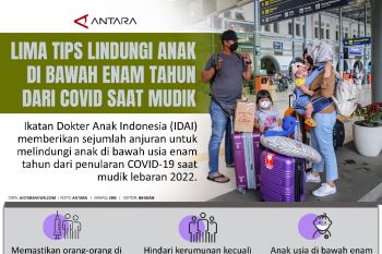 Lima Tips Lindungi Anak Di Bawah Enam Tahun Dari COVID Saat Mudik