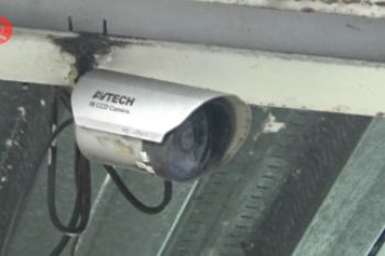 Polisi pantau CCTV di Rest Area Tol Tangerang-Merak