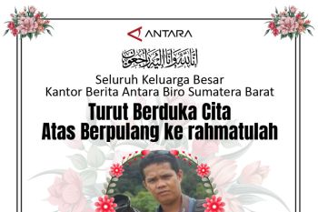 Jurnalis LKBN Antara Sumbar Hendra Agusta tutup usia