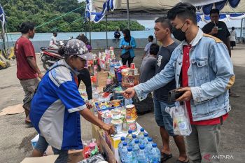 Omzet pedagang makanan Pelabuhan Merak melonjak, bisa Rp1 juta/hari