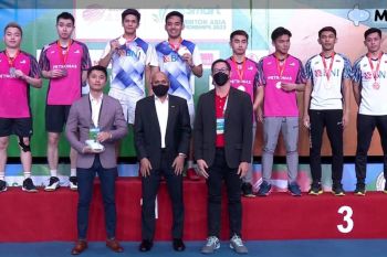 Pramudya/Yeremia  juarai Piala Asia, kalahkan ganda putra Malaysia
