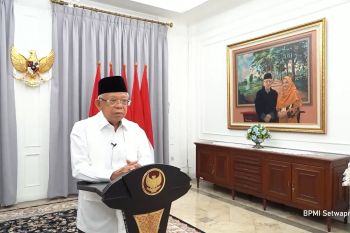 Wapres Ma'ruf Amin jadi pelaksana tugas Presiden 10-16 Mei 2022