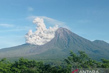 Gunung Semeru kembali luncurkan awan panas guguran sejauh 3,5 kilometer