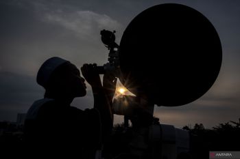 Pemantauan Hilal 1 Syawal 1443 H di Jakarta