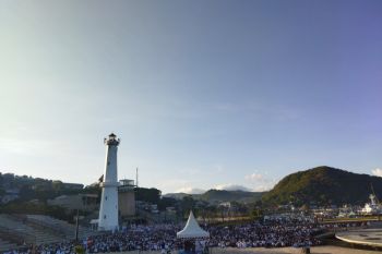 Umat Islam gelar Shalat Id perdana di Waterfront City Labuan Bajo