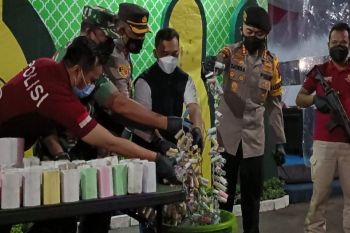 Peracik petasan dicokok polisi