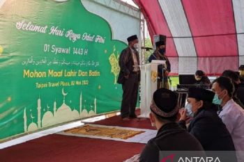 Ribuan WNI shalat Id di 15 kota di Taiwan